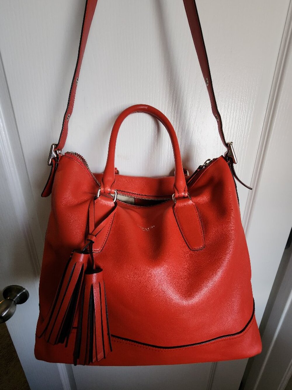 Coach Legacy Rory North South satchel